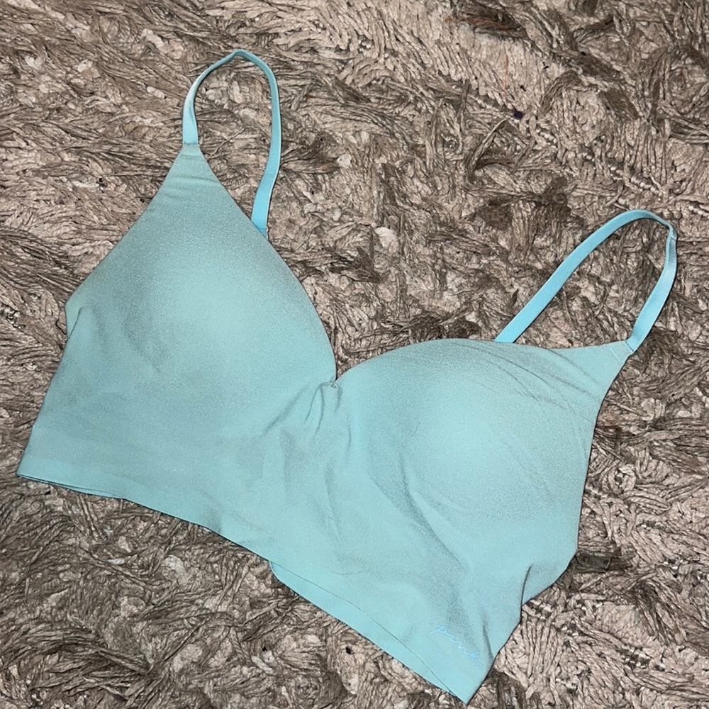 PINK, Victoria Secret wireless push up bra top!